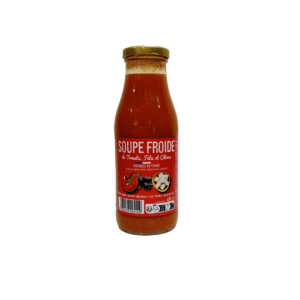 soupe froide tomate feta olives Coulis de 4 fruits rouges bocal 156ml