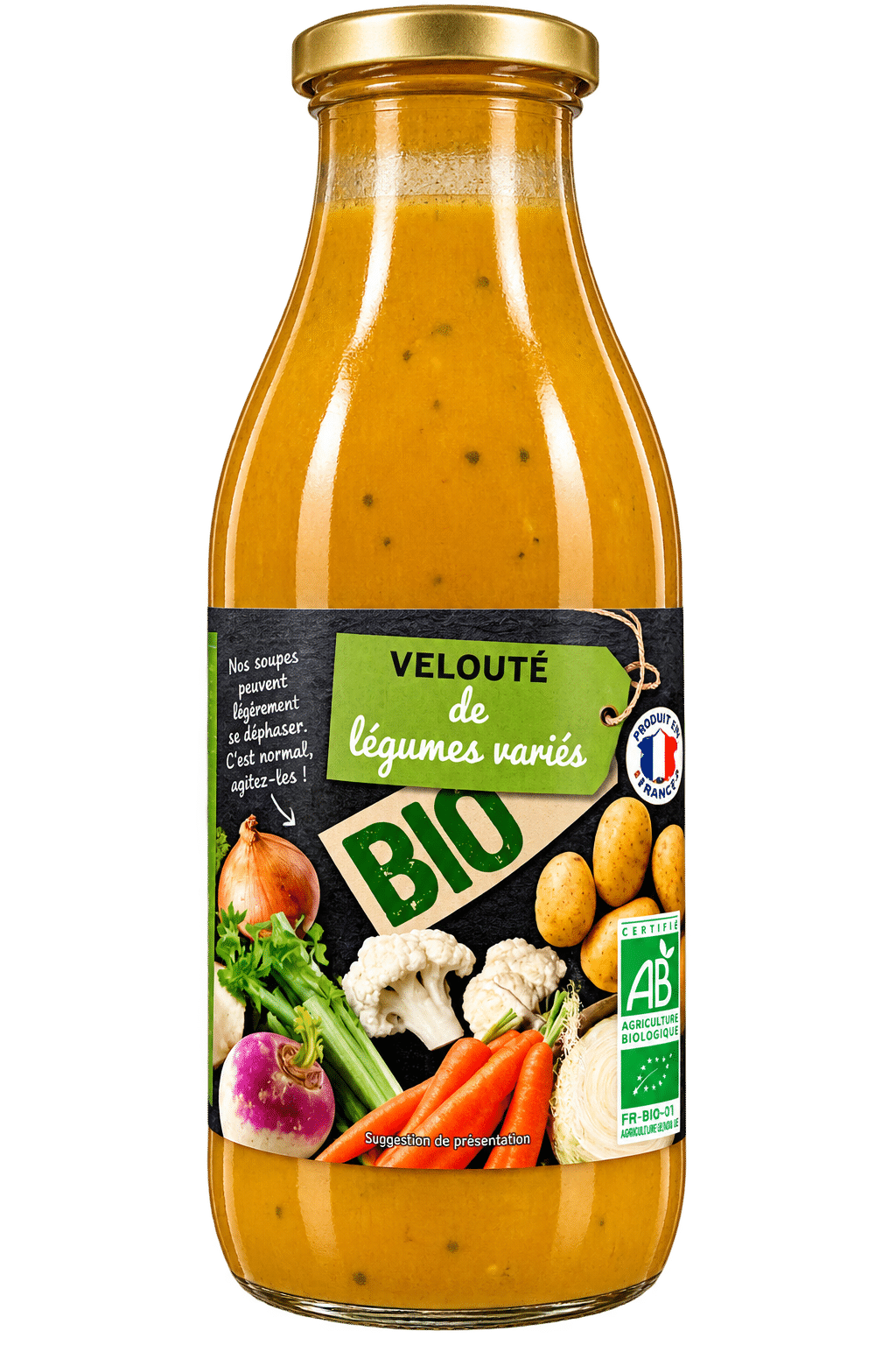 Velouté de Légumes Variés bio