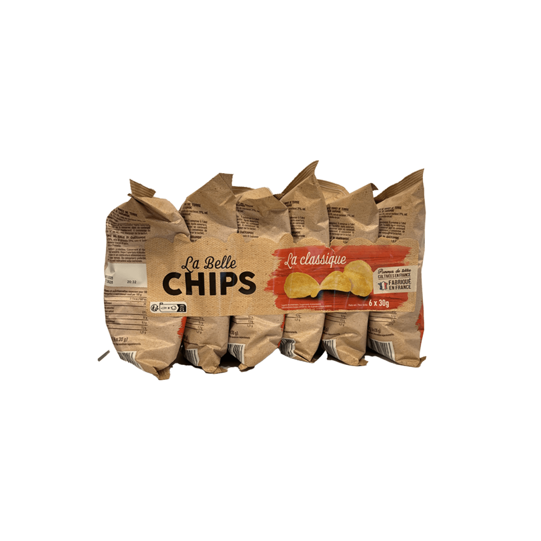 Chips à l'ancienne sachet x6