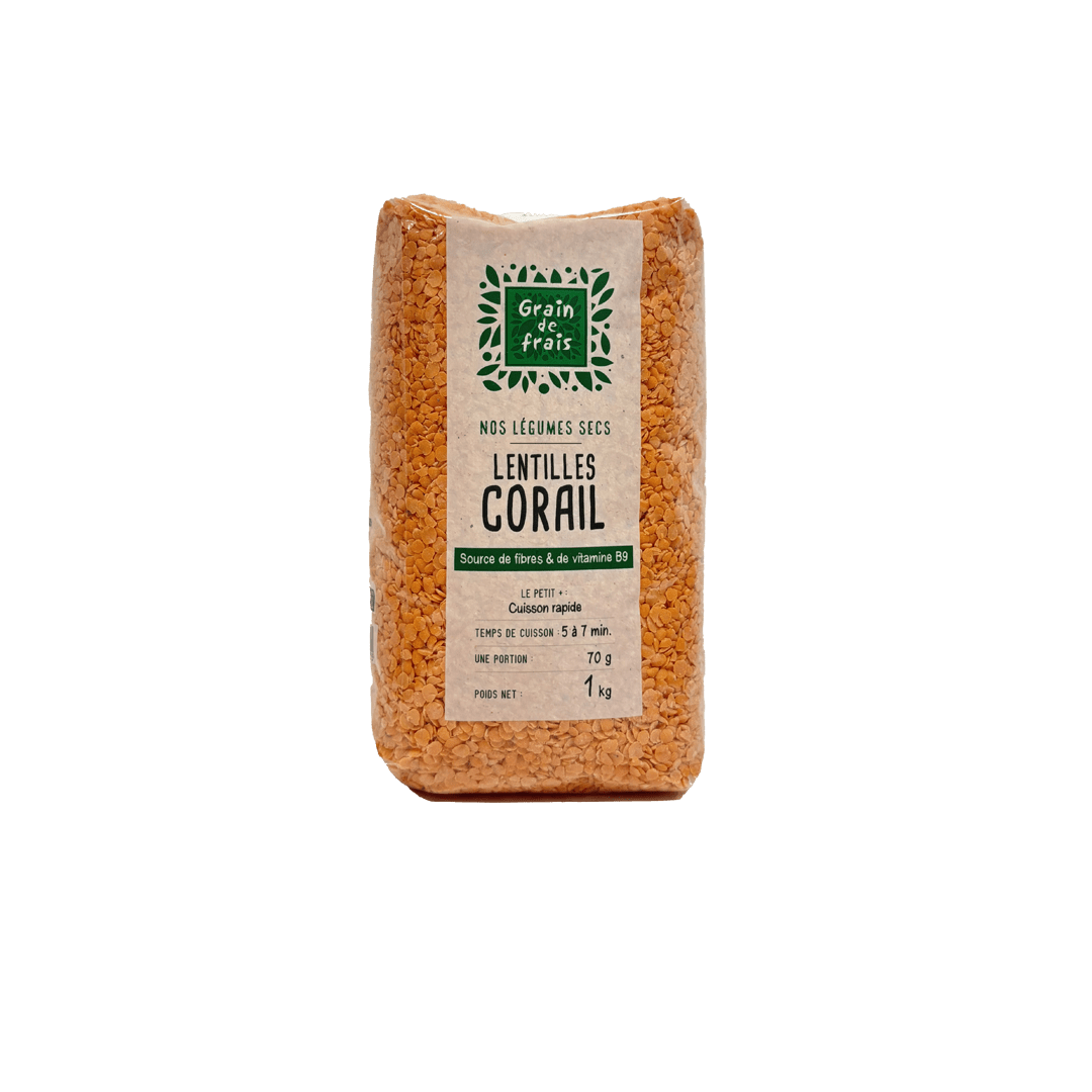 Lentilles Corail