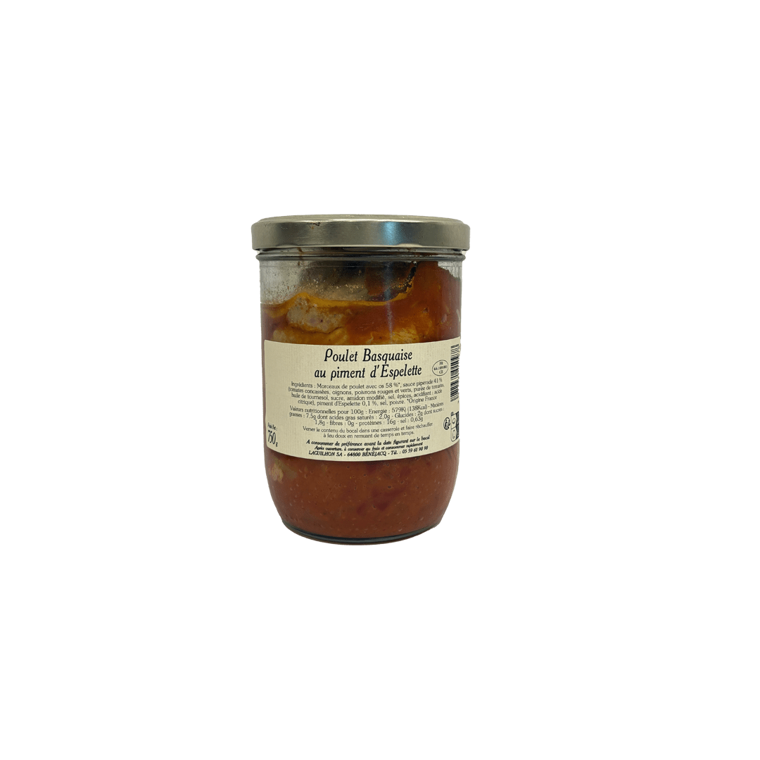 Poulet Basquaise au Piment d'espelette