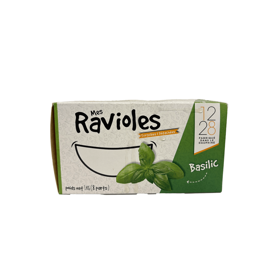 Ravioles au Basilic