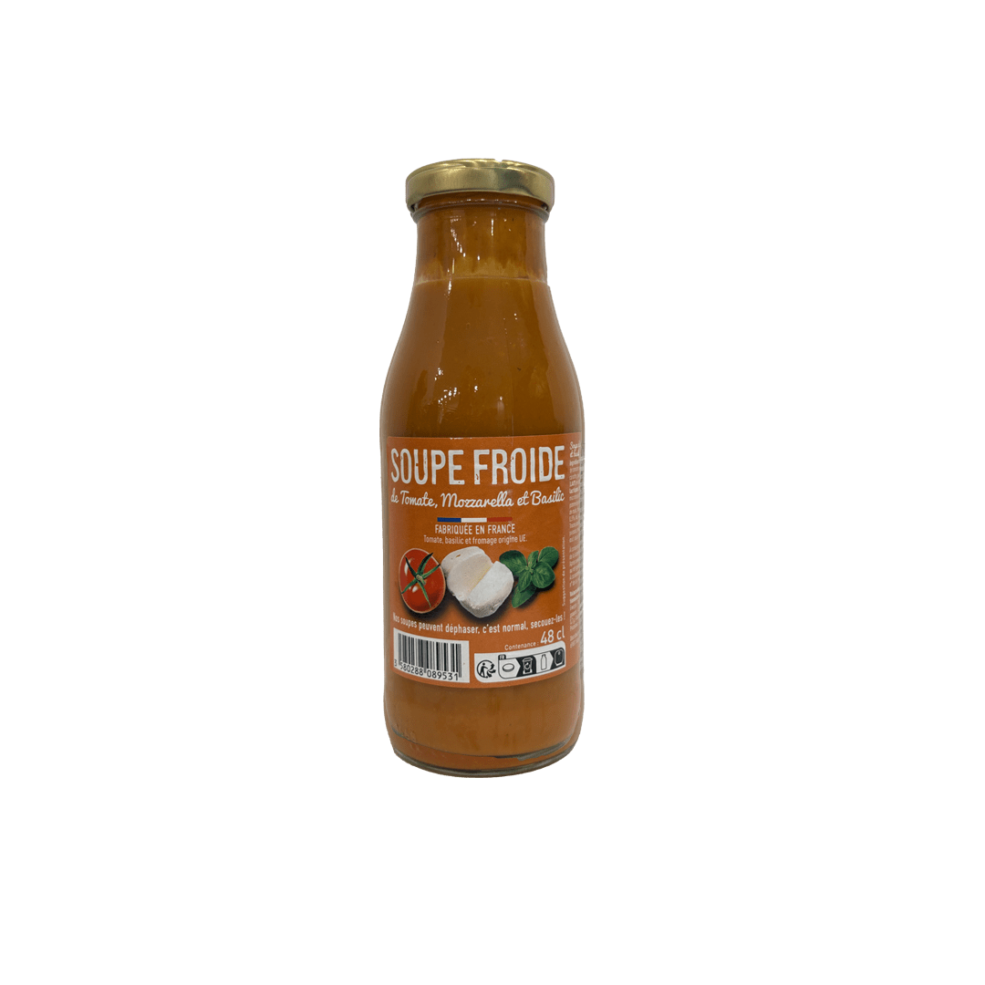 Soupe Froide Tomate Mozzarella