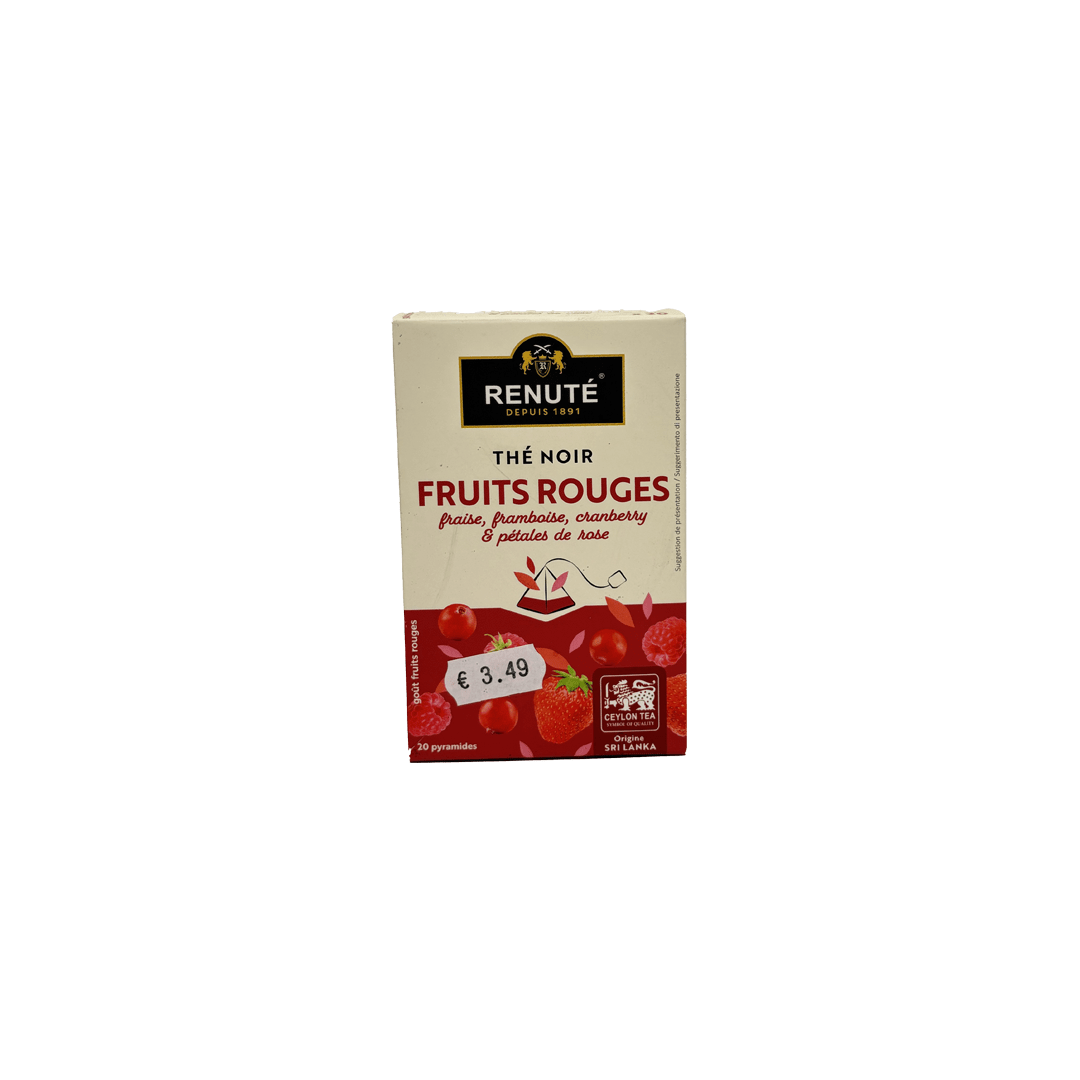 Thé Noir Fruits Rouges
