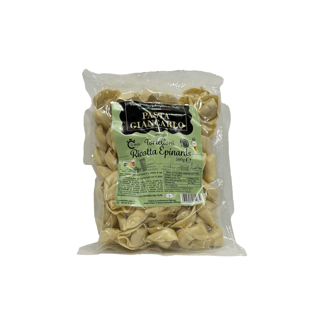 Tortelloni Ricotta Épinards