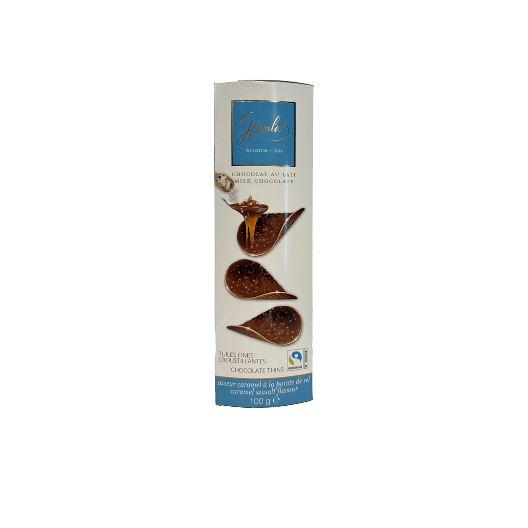 Tuiles Chocolat saveur Caramel Pointe de Sel