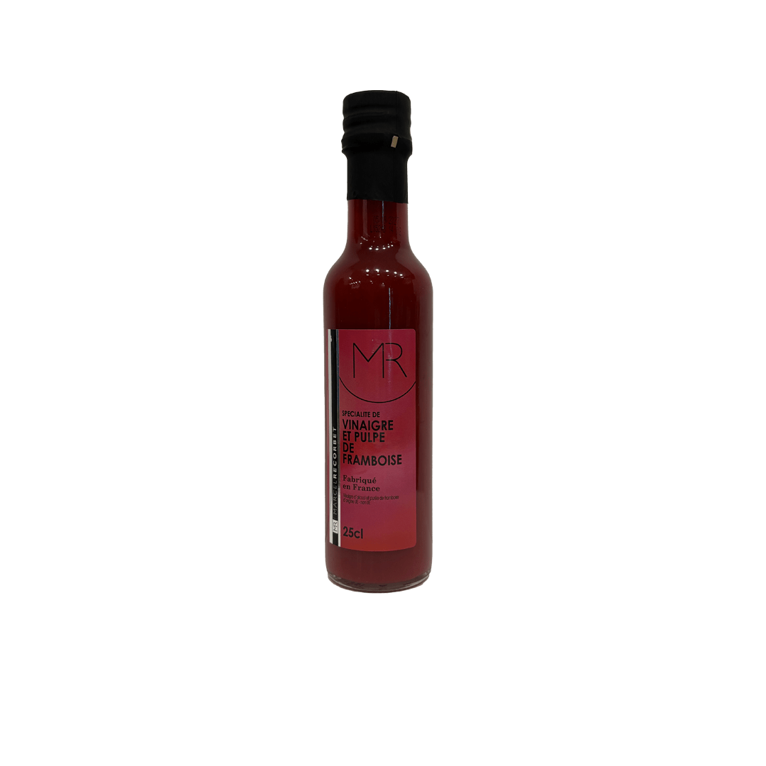 Vinaigre et Pulpe de Framboise