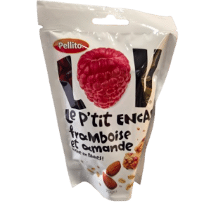 Le p'tit encas fraise amandes et chocolat