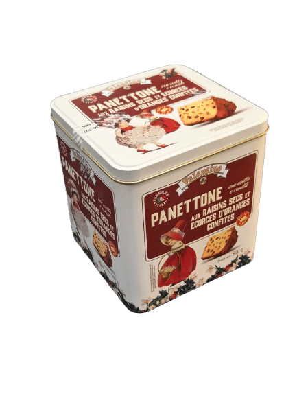 Panettone boite fer