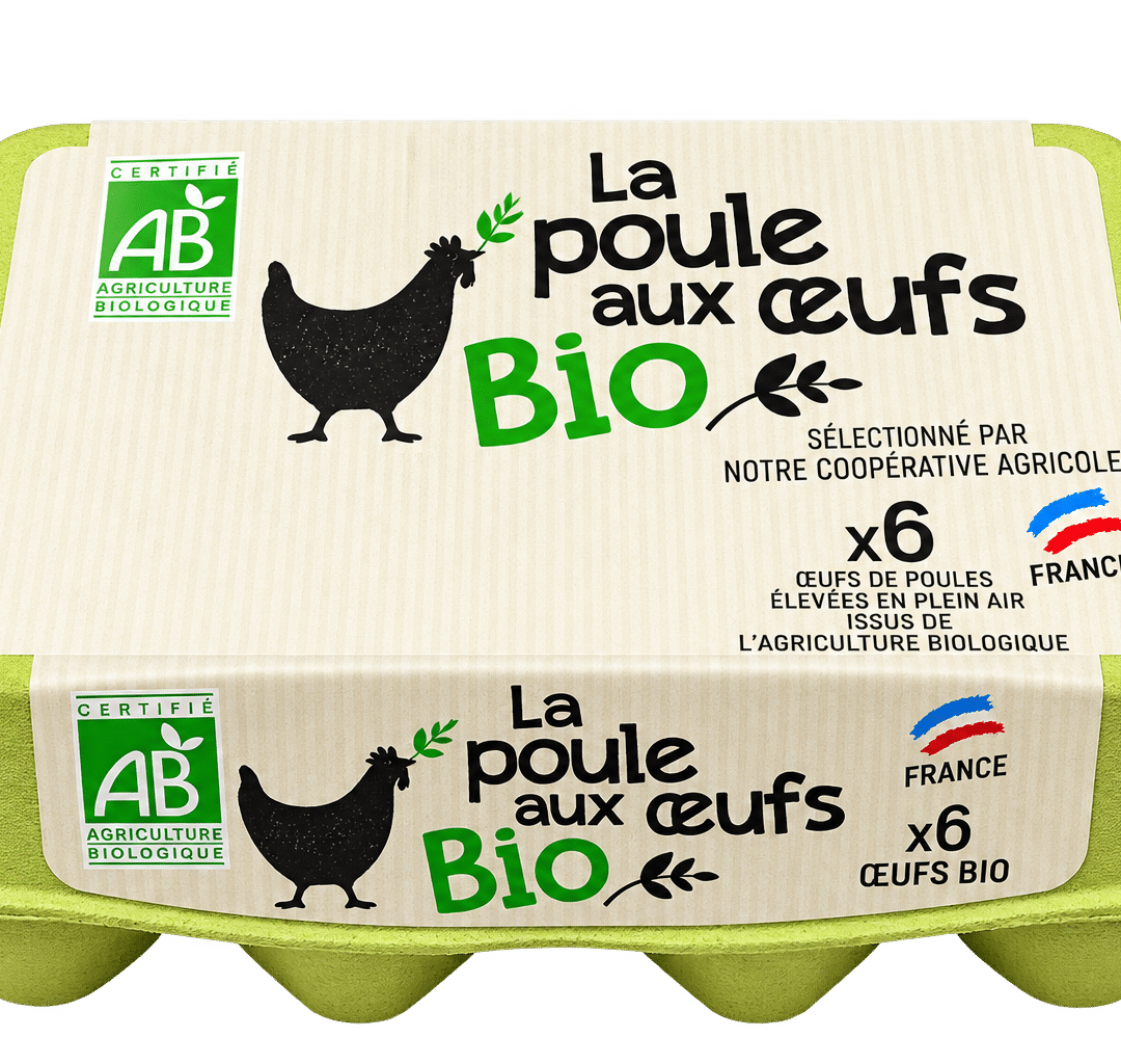 La poule aux Œufs Bio