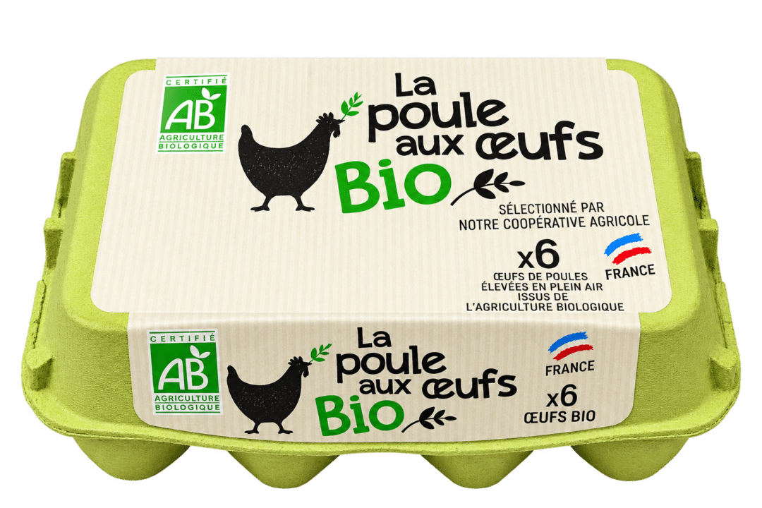 La poule aux Œufs Bio